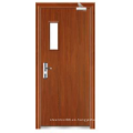 Fabricación profesional Fabricación personalizada FD30 Puerta de madera personalizada de madera con calificación incendia para apartamento para apartamento